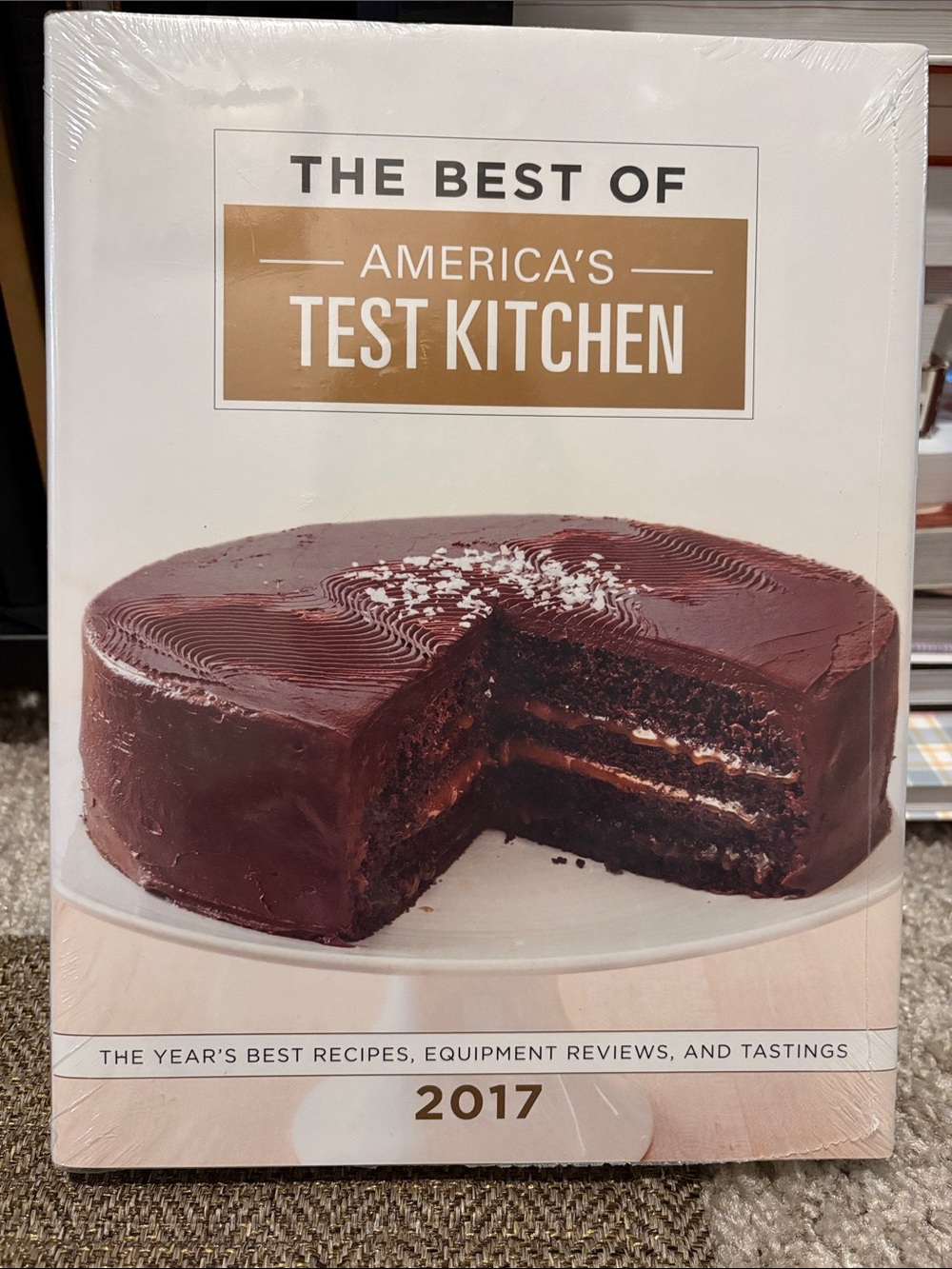 The Best of 2017 Cookbook - new sealed